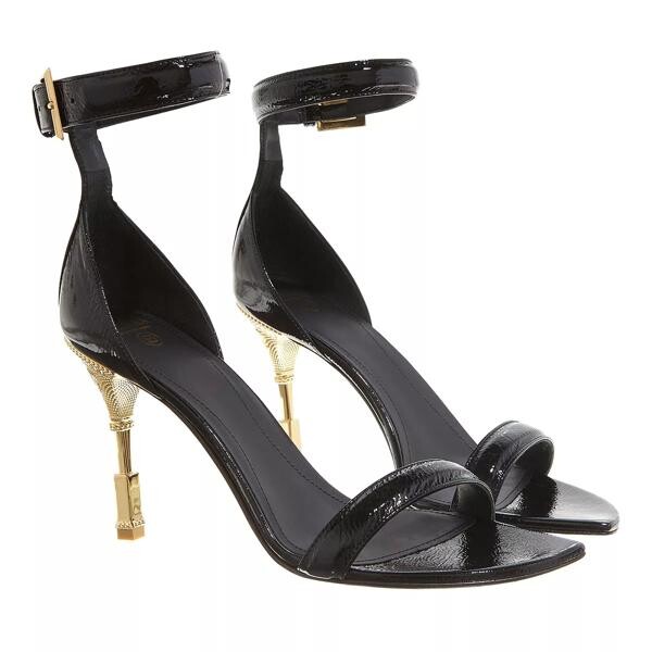 

Сандалии moneta sandals patent leather Balmain, черный