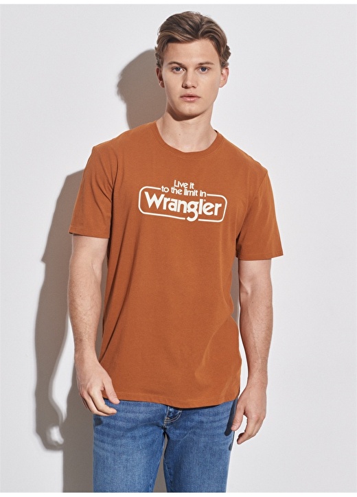цена Мужская футболка с круглым вырезом Wrangler
