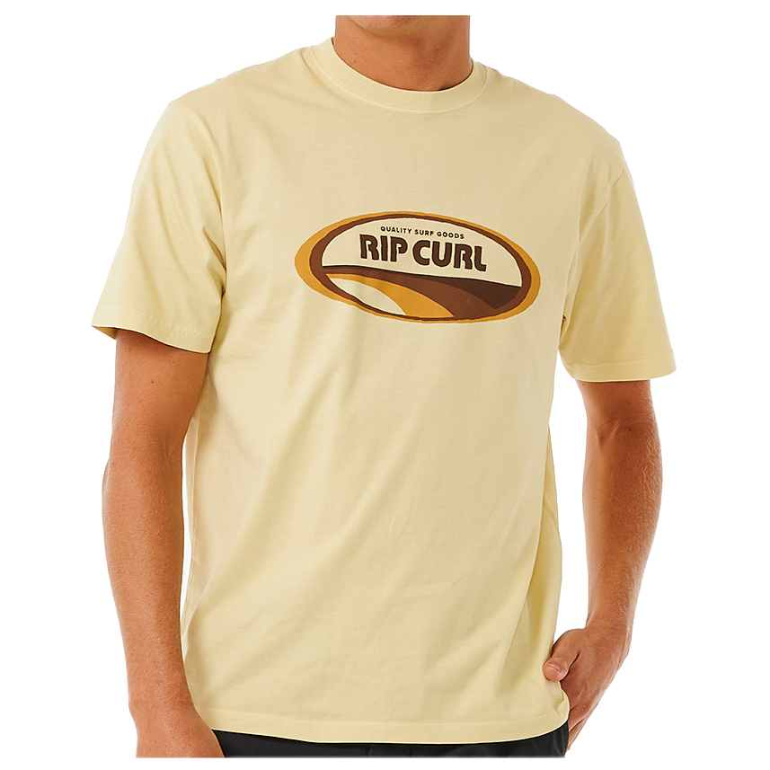 Футболка Rip Curl Surf Revival Mumma Tee, цвет Vintage Yellow