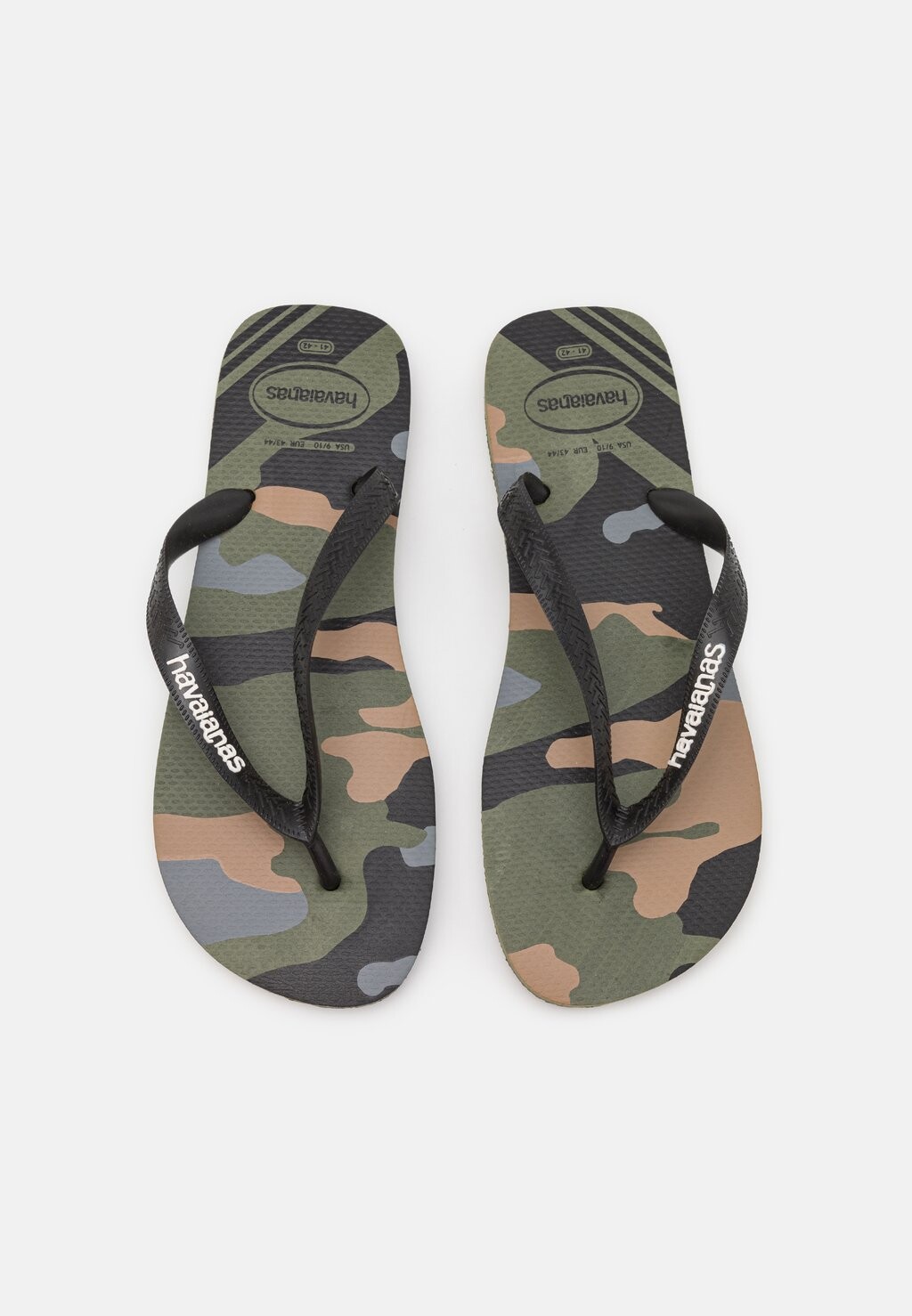 

Сандалии CAMU UNISEX Havaianas, цвет green olive/black