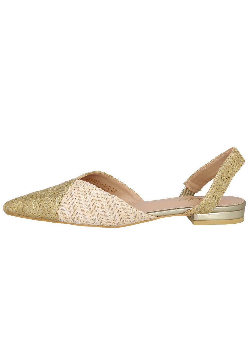 

Балетки L&R Shoes, золотой