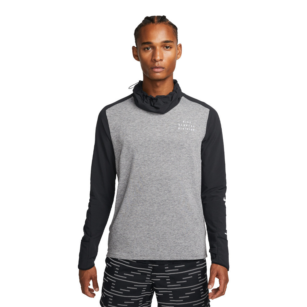 

Спортивный топ Nike Therma-FIT Run Division Sphere Element Running, серый