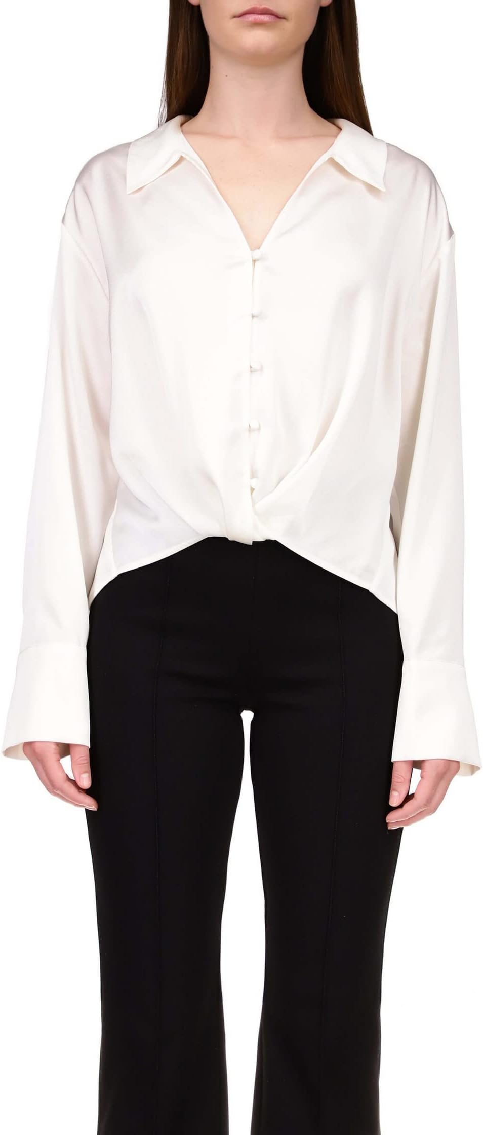 Блузка с закрученными деталями Sanctuary, цвет Winter White