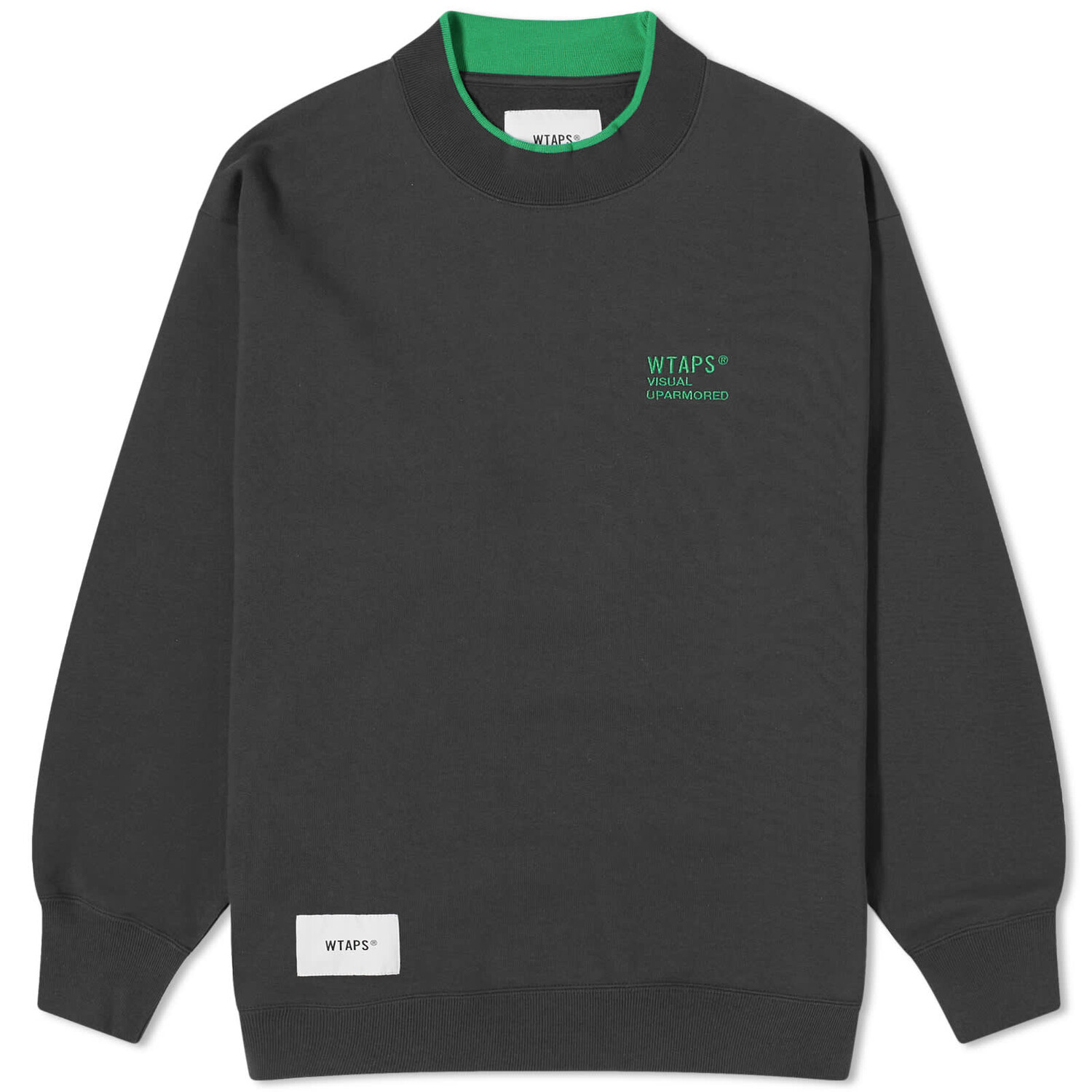 

Свитшот Wtaps 28 Contrast, черный