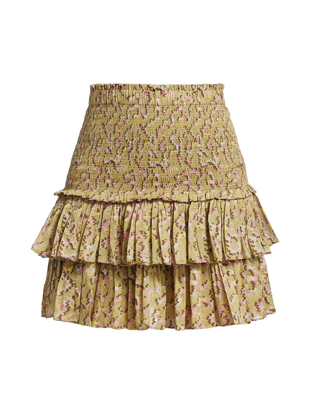 

Юбка с принтом Naomi Isabel Marant Étoile, хаки