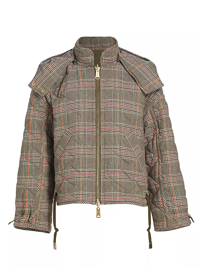 

Двусторонняя куртка Freya Ramy Brook, цвет spruce combo puffer plaid