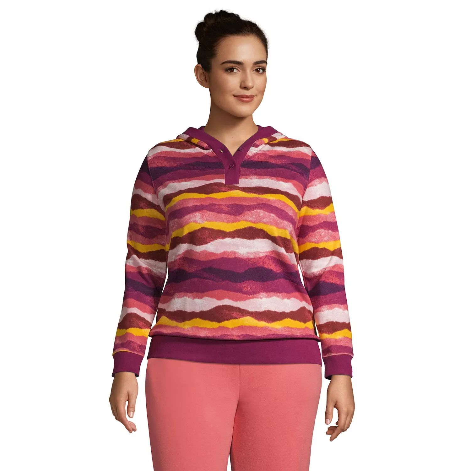 Lands end Pink Winter Ski