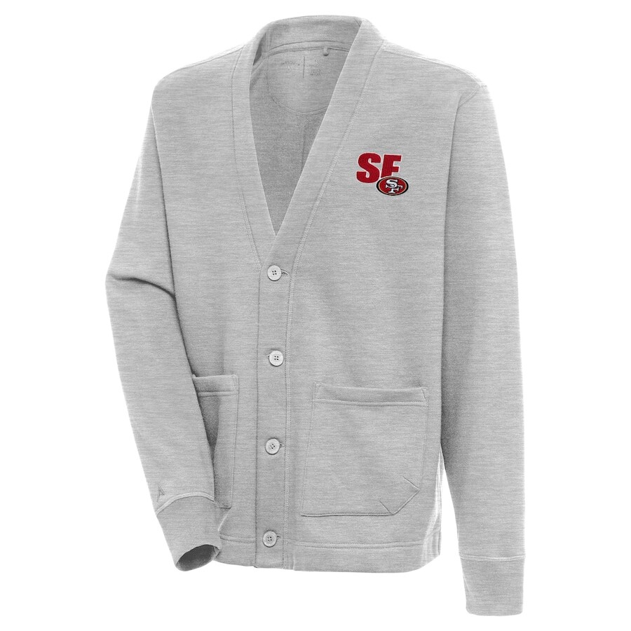 

Кардиган Antigua San Francisco 49Ers, серый