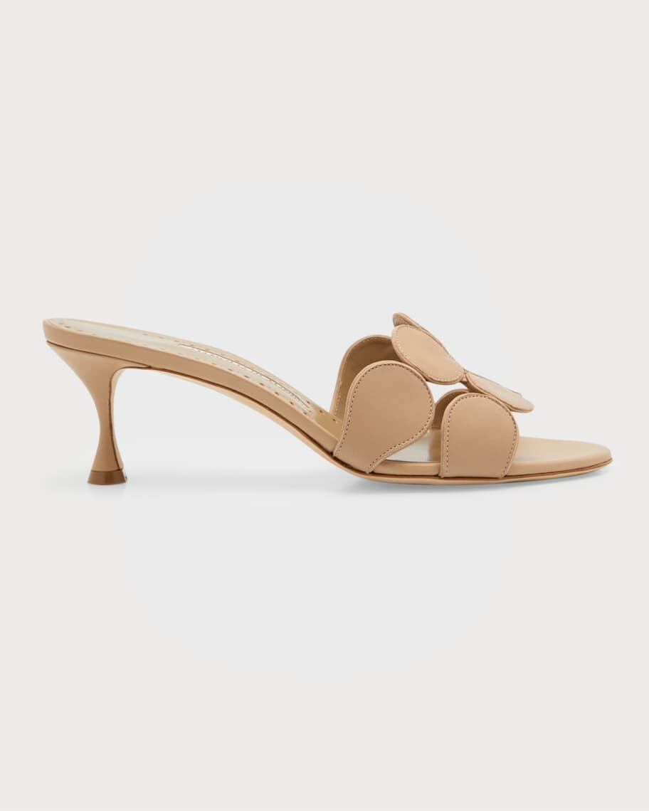 

Кожаные шлепанцы Haribalmu Manolo Blahnik