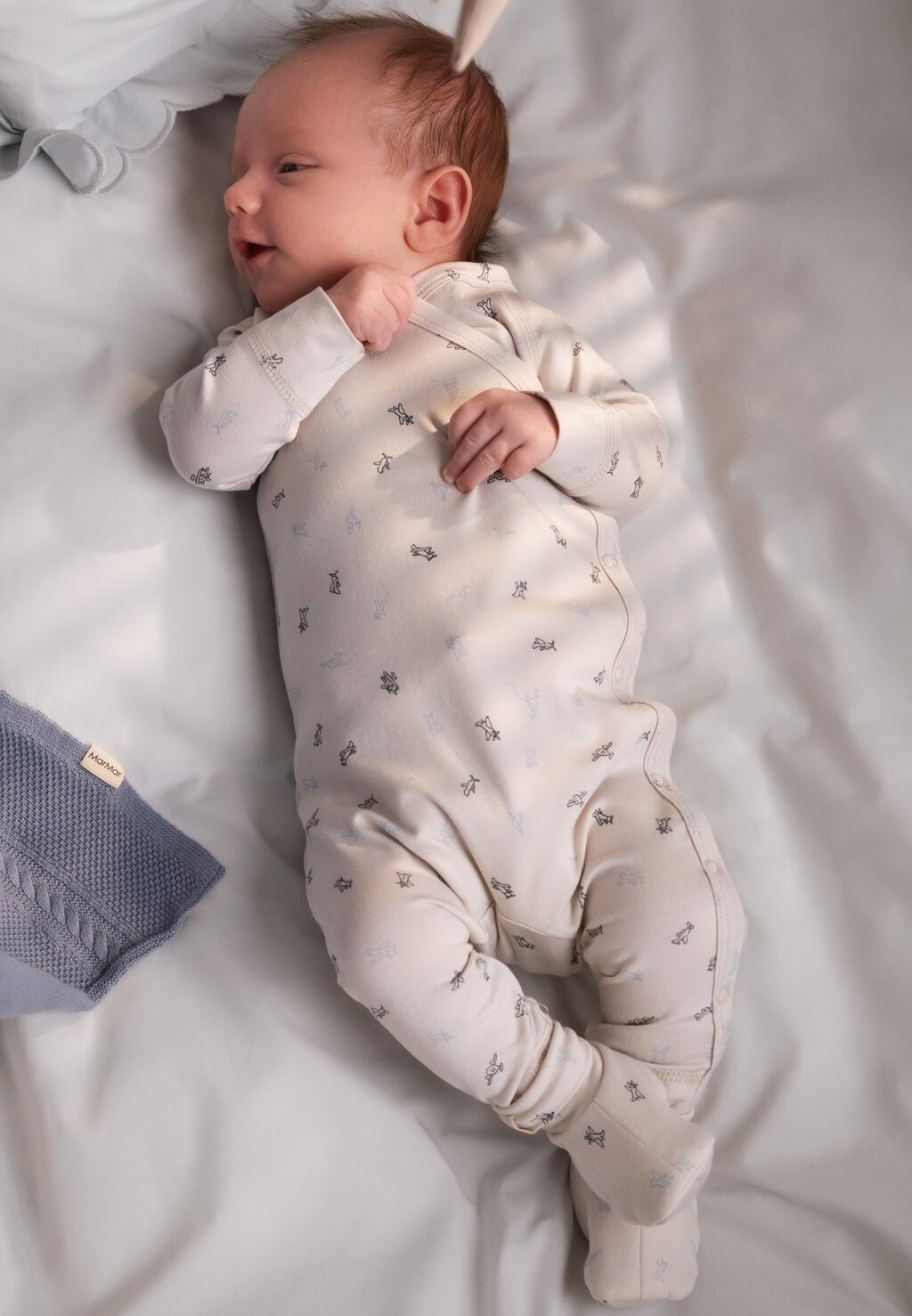 

Комбинезон NEW BORN RUBELLO ROMPER DROP UNISEX MarMar Copenhagen, цвет beige