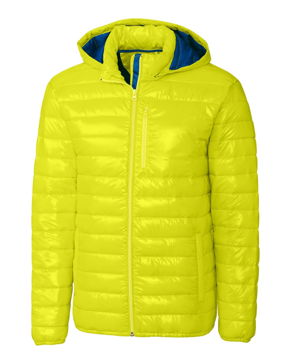 

Мужская куртка Clique Stora, цвет Visibility Green/Royal Blue
