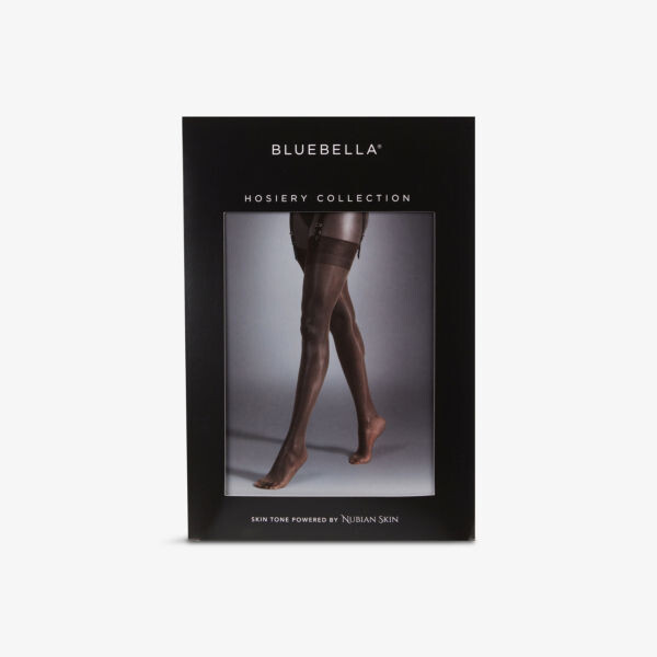 

Однотонные полупрозрачные чулки из эластичной ткани Bluebella, цвет berry
