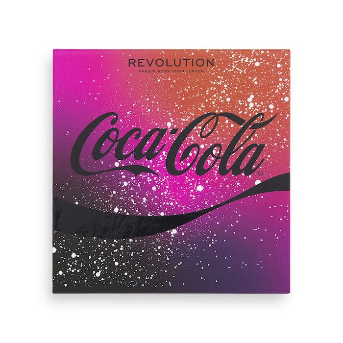 coca cola glass bottle 250 ml Тени для век Mini Paleta de Sombras Coca Cola Starlight Revolution, Multicolor