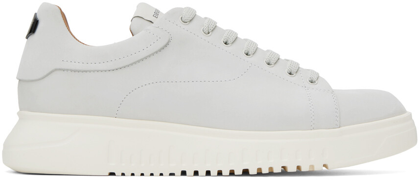 

кроссовки Off-White с металлической пластинкой Emporio Armani