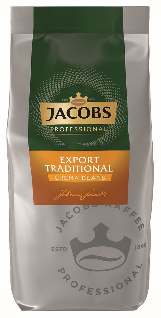 

JACOBS 4055443 Кофе Café Crème Export Traditional 1000 г цельные зерна