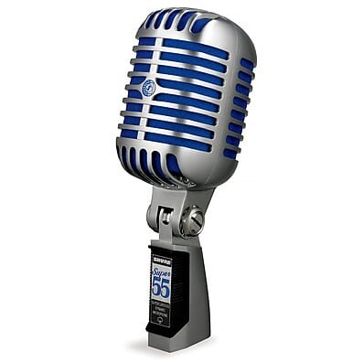 Вокальный микрофон Shure Super 55 Deluxe Supercardioid Dynamic Microphone вокальный микрофон динамический shure super 55 deluxe