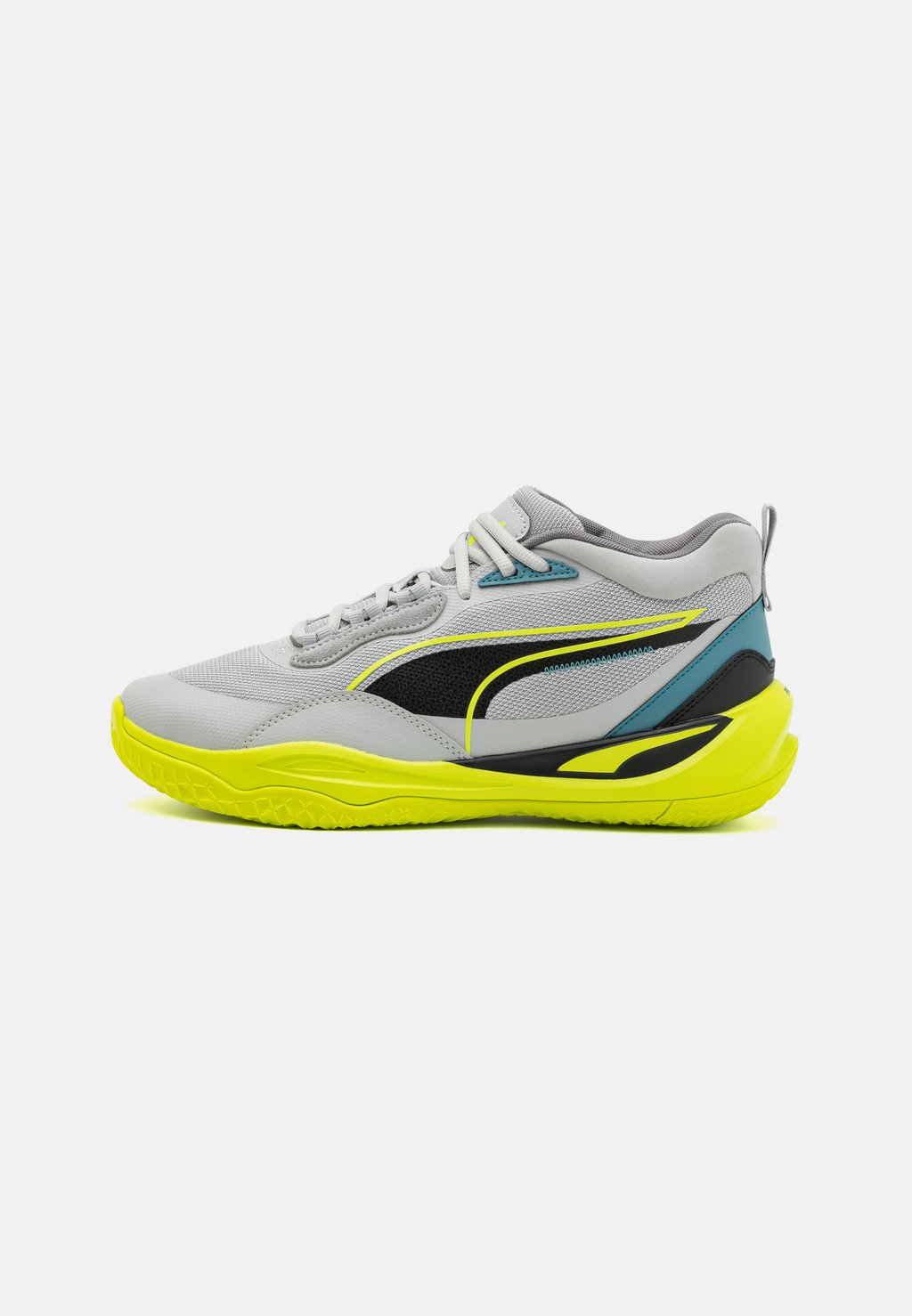 

Баскетбольные кроссовки Playmaker Pro Puma, цвет bold blue/pro green/ash gray/cast iron/black