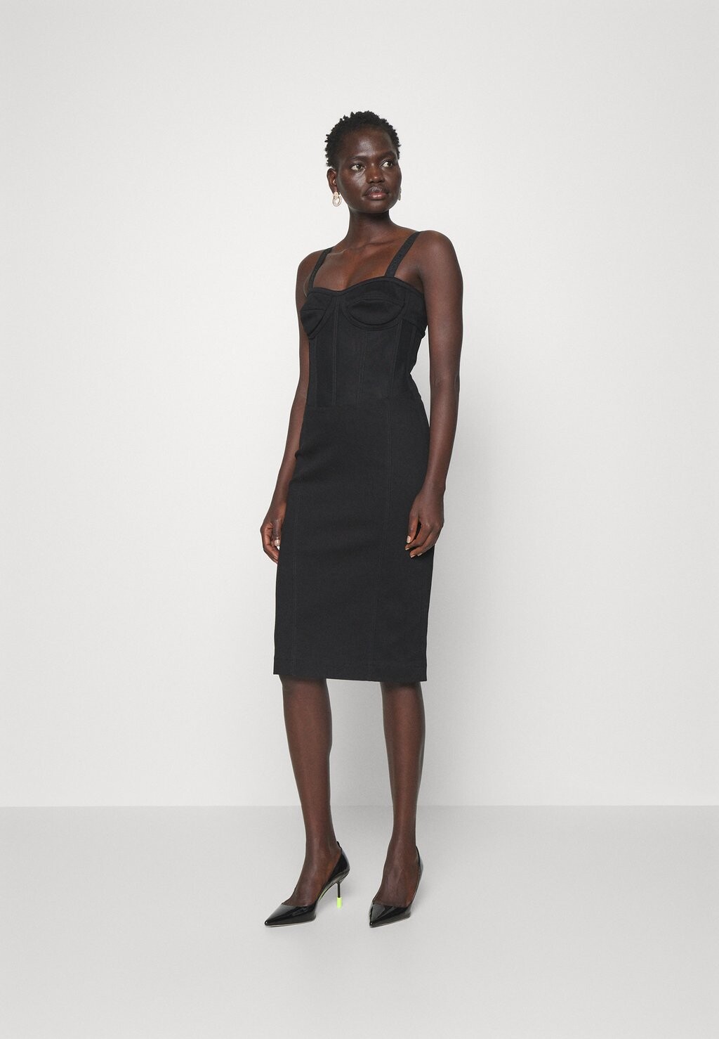 

Элегантное платье Asteroide Dress Pinko, черный