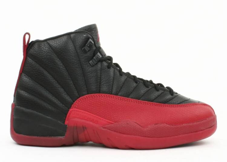 

Кроссовки AIR JORDAN 12 OG 'FLU GAME' 1997, черный