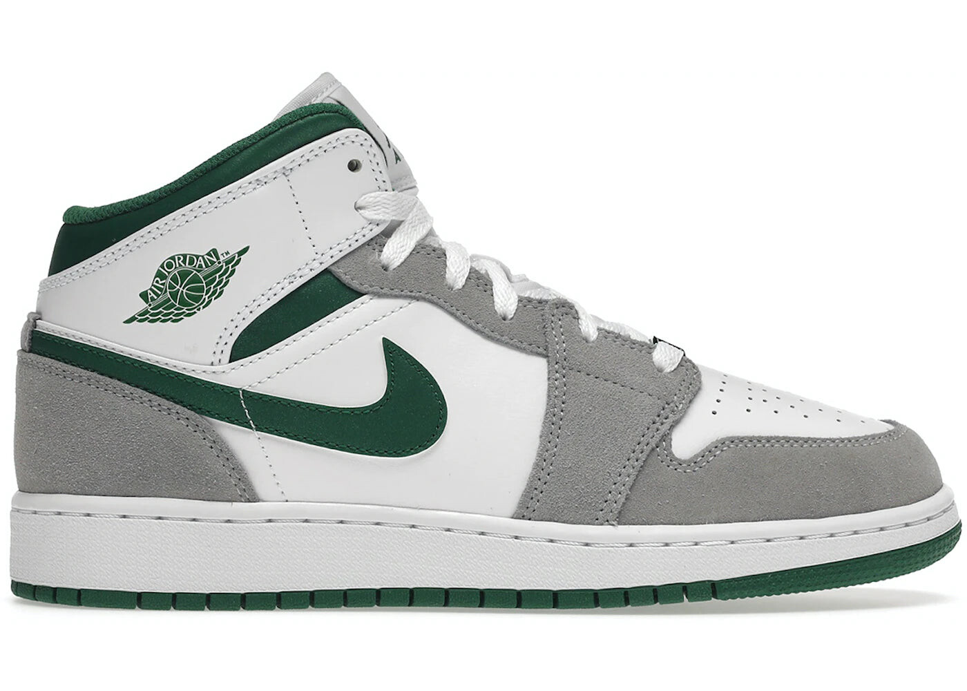 

Кроссовки Jordan 1 Mid SE White Pine Green Smoke Grey