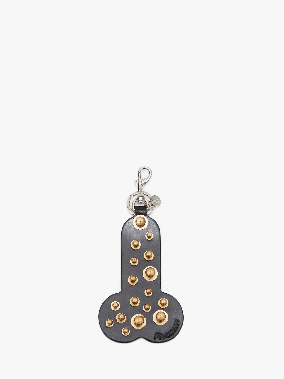 

Кожаный брелок JW Anderson, черный