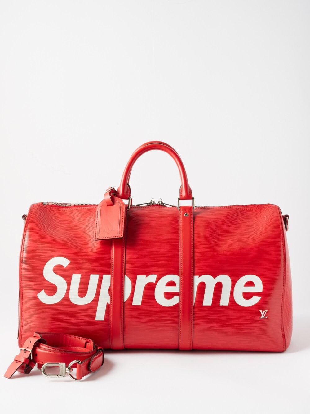 

Сумка louis vuitton x supreme 45 см MATCHES X Sellier, красный