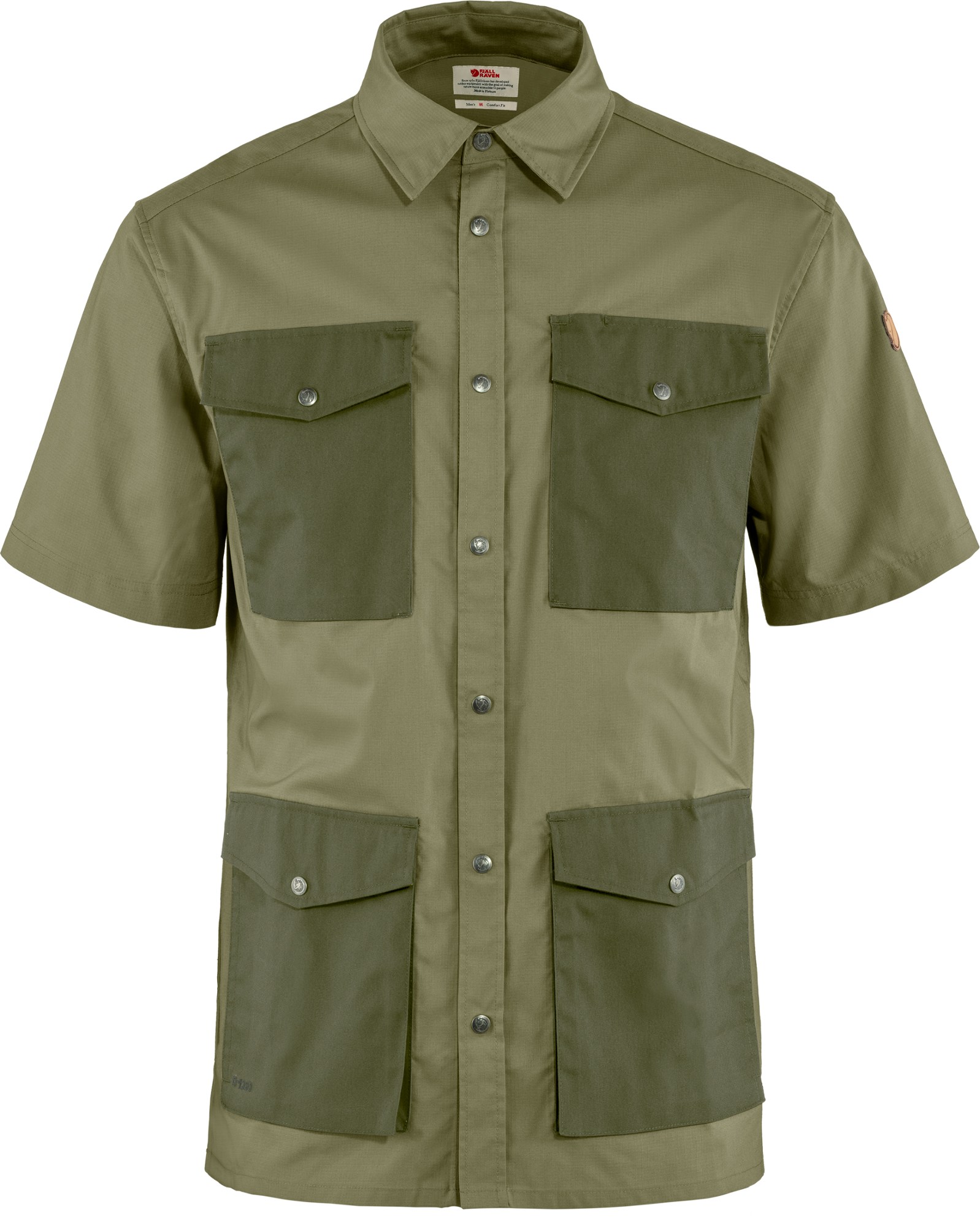 Рубашка «Ворон» — мужская Fjallraven, зеленый мужская футболка стая ворон m зеленый