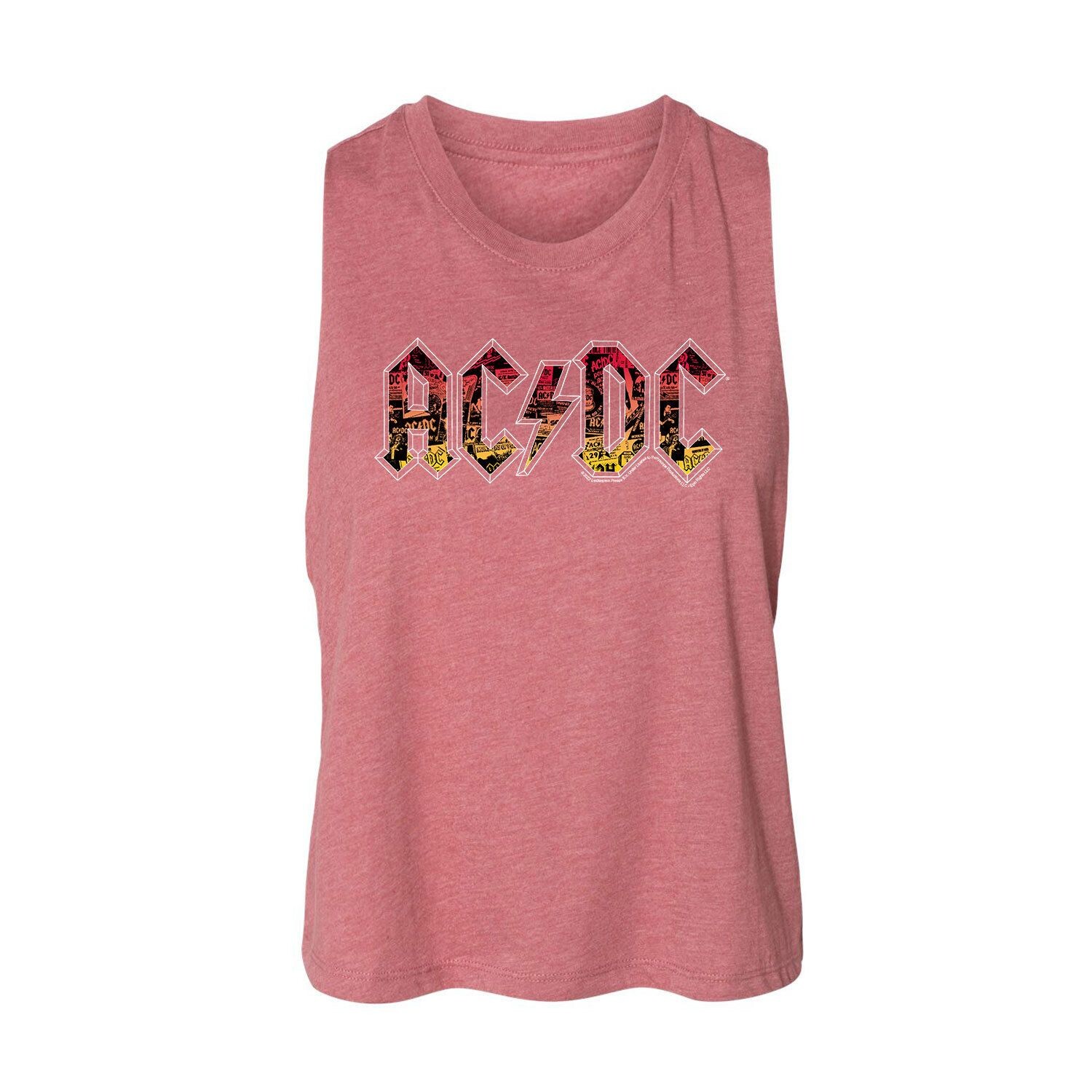 

Укороченная майка AC/DC Racerback для юниоров Licensed Character