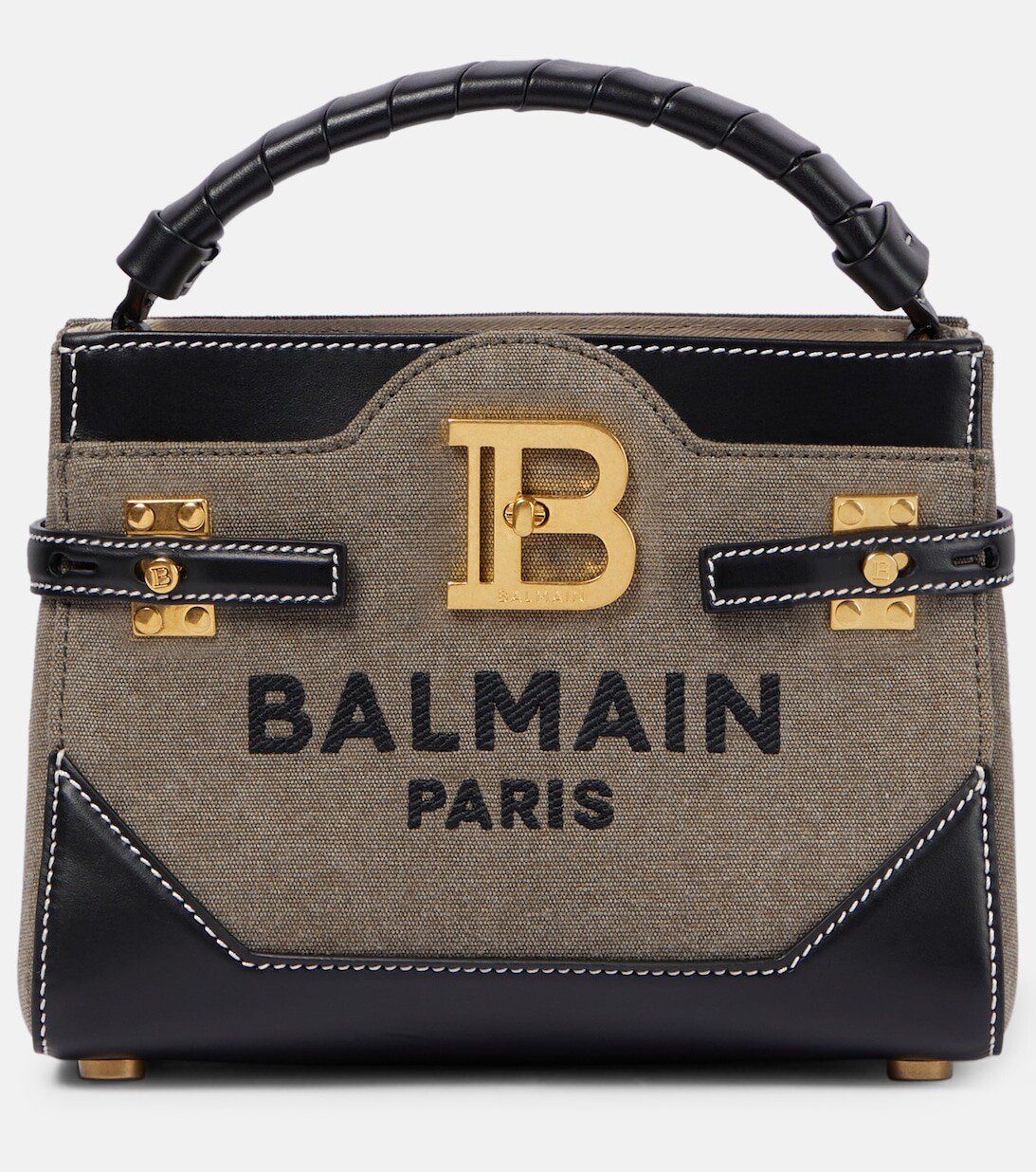 

Холщовая сумка-тоут B-Buzz 22 Balmain, коричневый