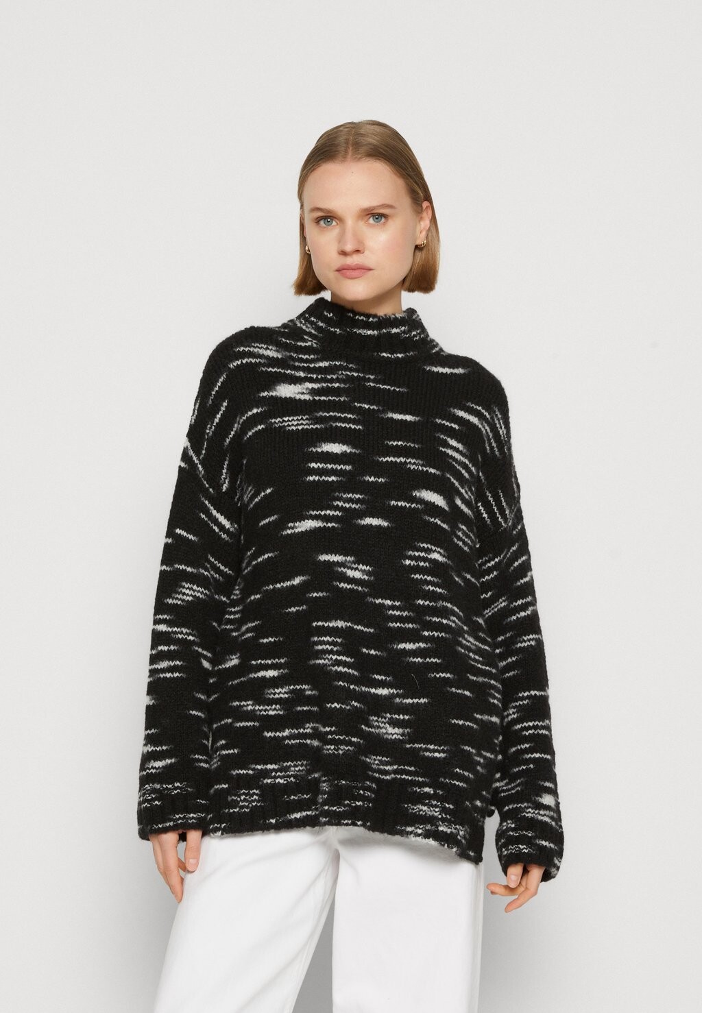 

Свитер CELESTE MOCK NECK Samsøe Samsøe, черный