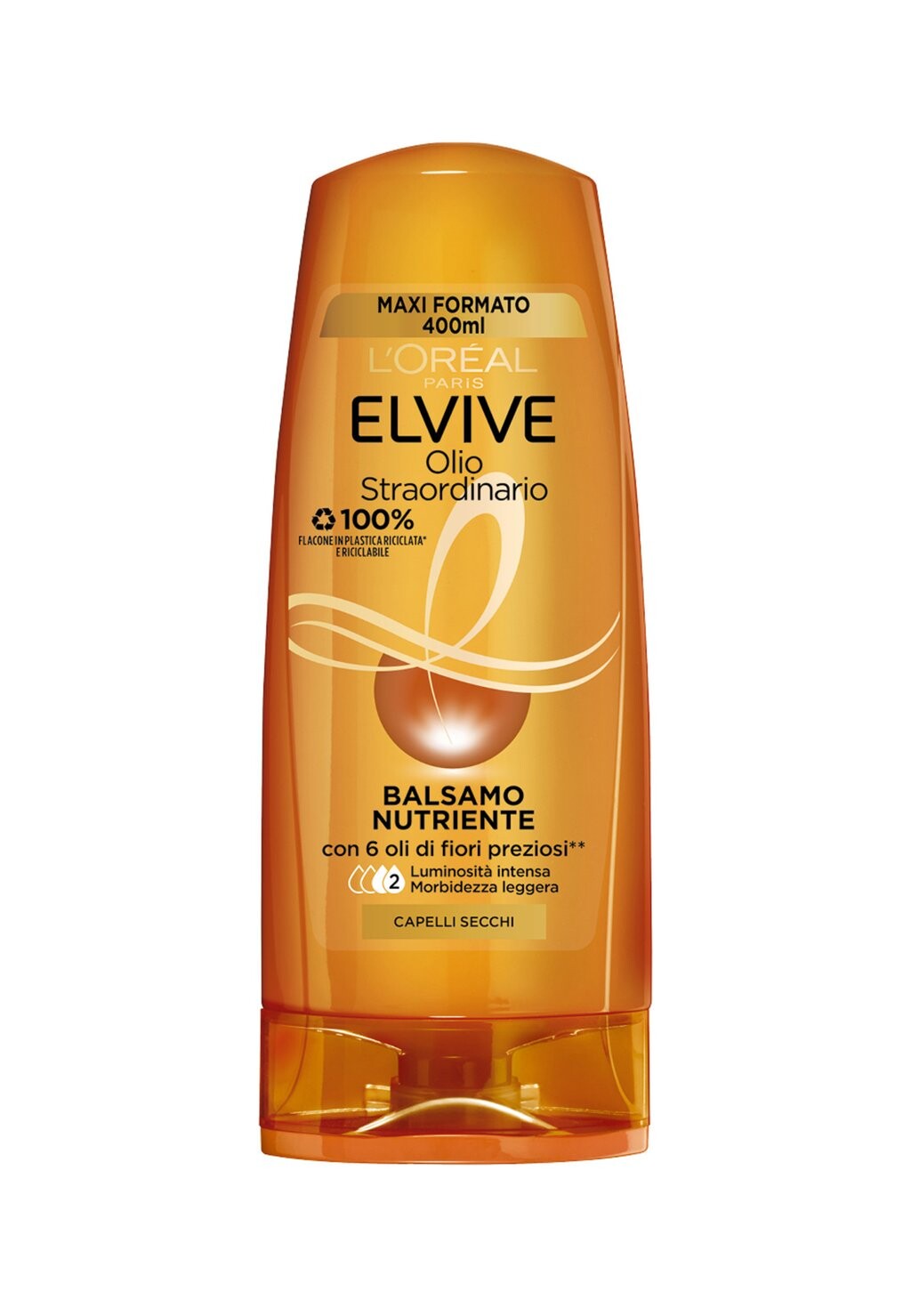 

Бальзам BALSAMO ELVIVE OLIO STRAORDINARIO, AZIONE NUTRIENTE PER CAPELLI SECCHI, 400 ML, 3 PACK L'Oréal Paris, прозрачный