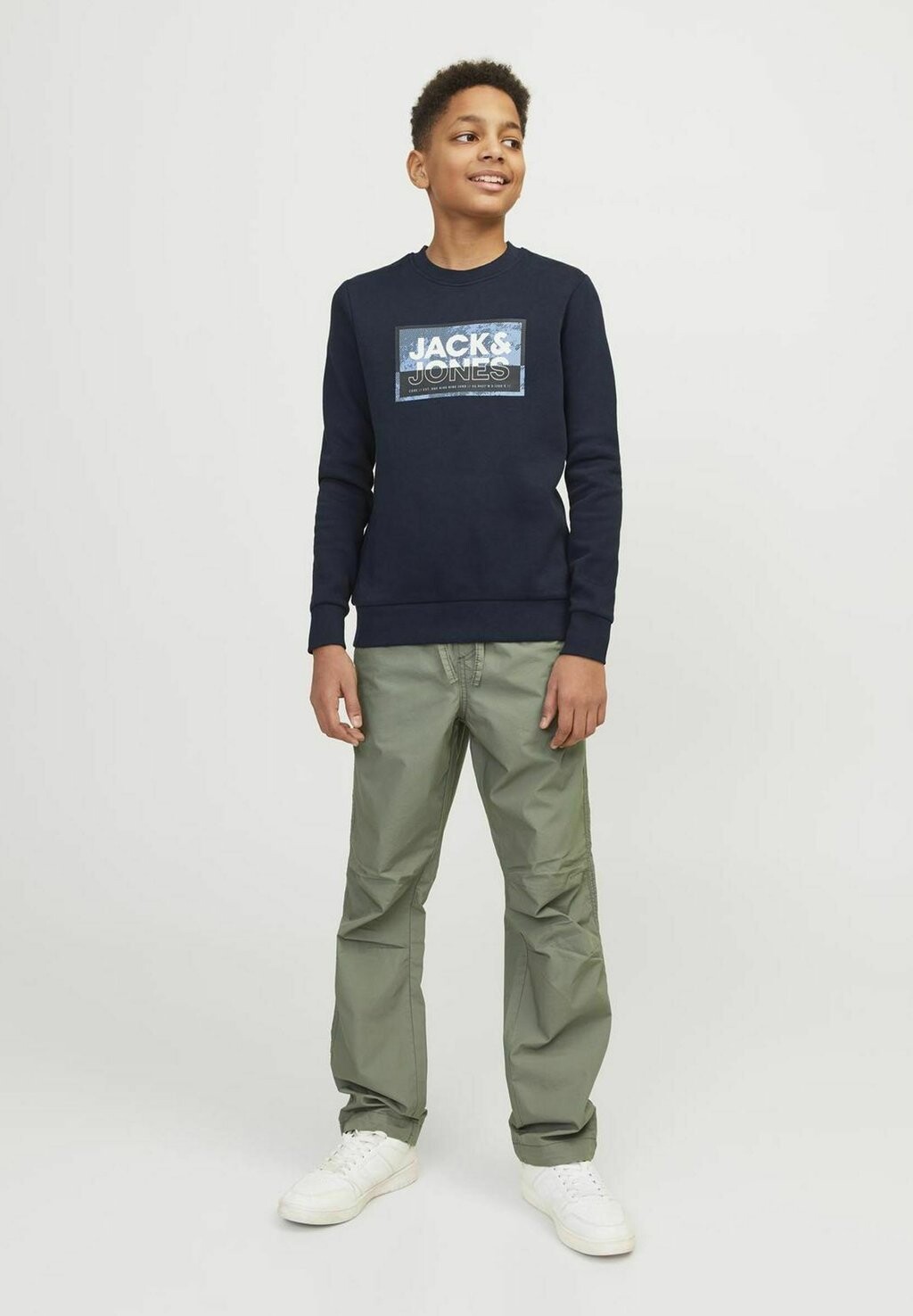 

Толстовка RUNDHALS Jack & Jones Junior, цвет navy blazer