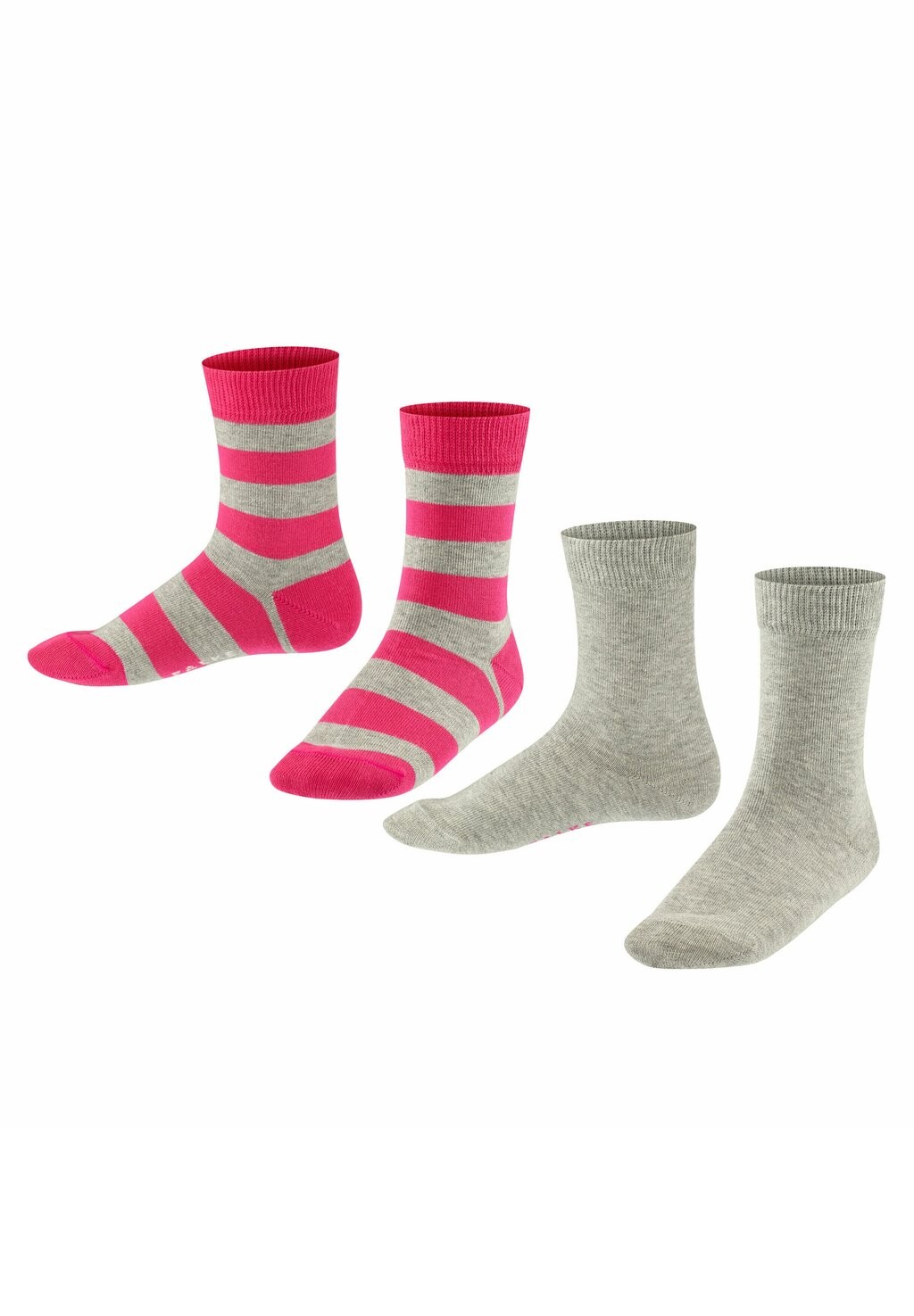 

Носки Набор из 2 комплектов Happy Stripe FALKE, цвет light grey