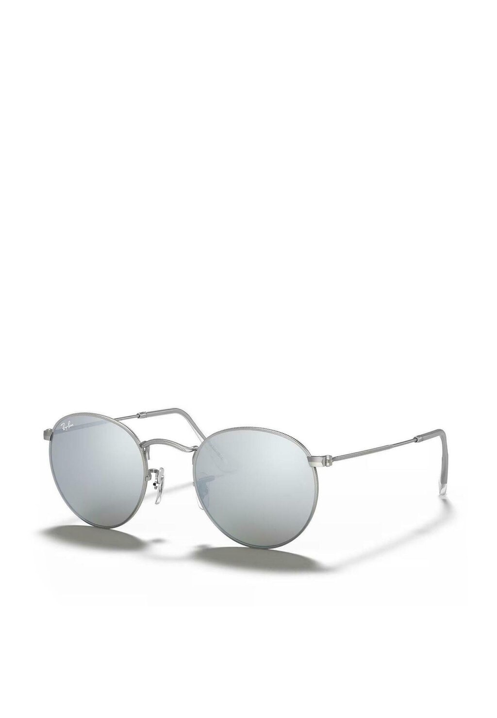 

Солнцезащитные очки Round Polarizzati Ray-Ban, серебристого цвета