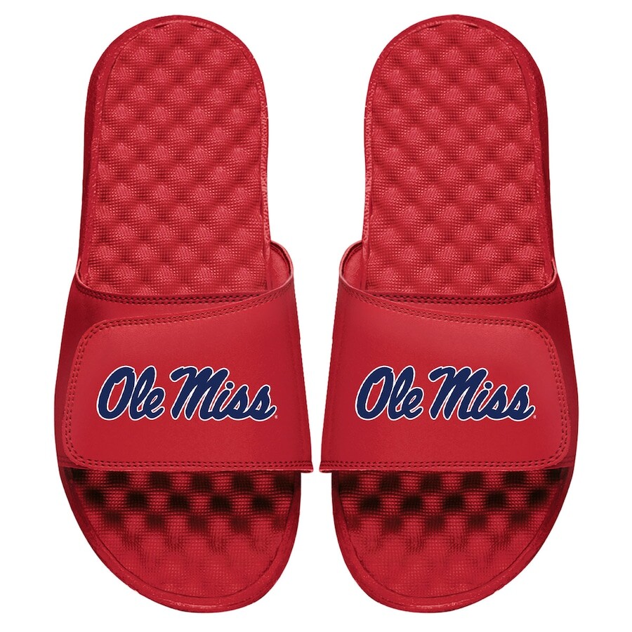 

Шлепанцы ISlide Ole Miss Rebels, красный