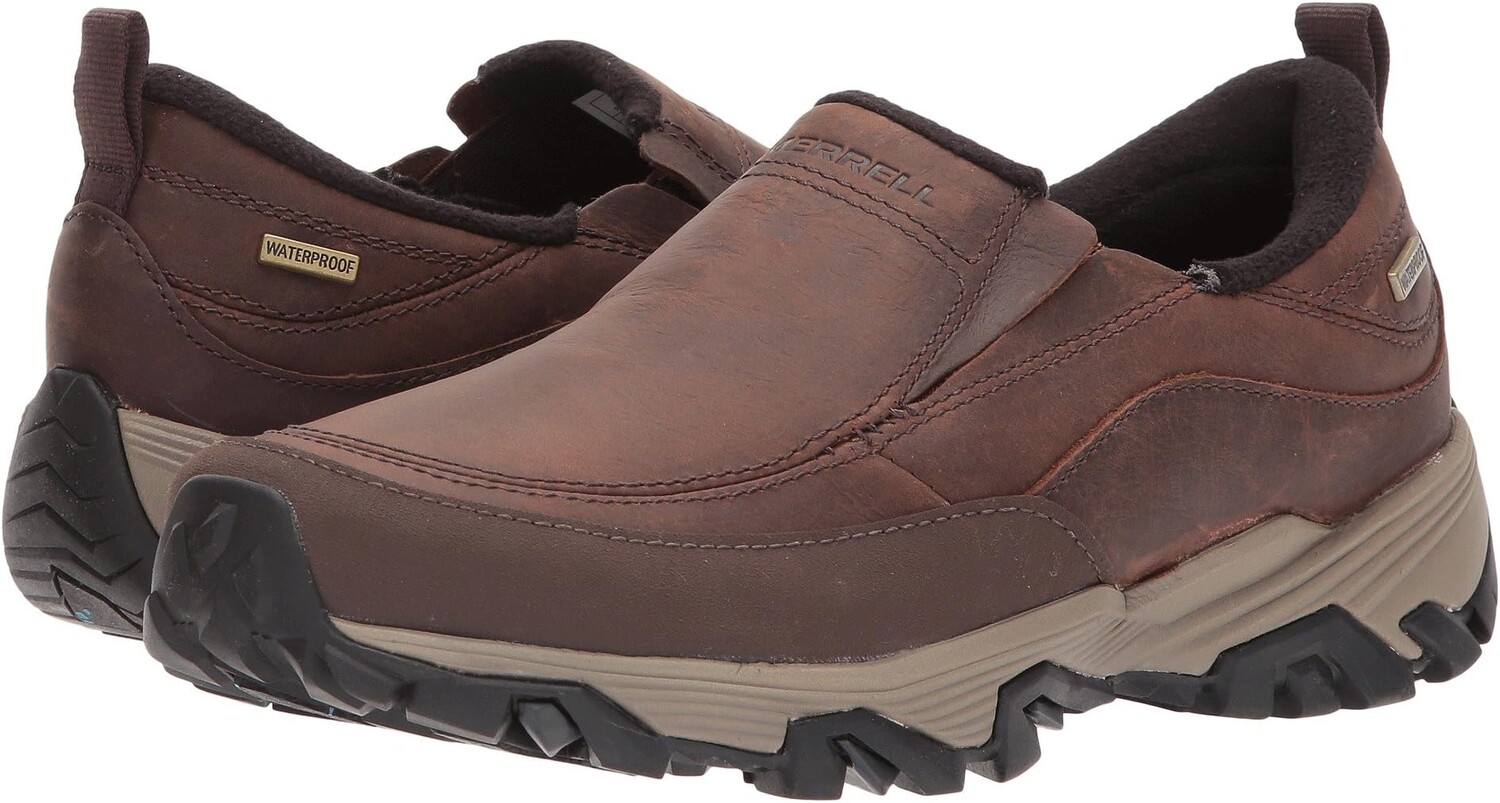 

Лоферы Coldpack Ice+ Moc Waterproof Merrell, цвет Cinnamon