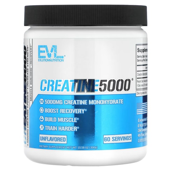 Пищевая добавка EVLution Nutrition CREATINE5000 без вкуса