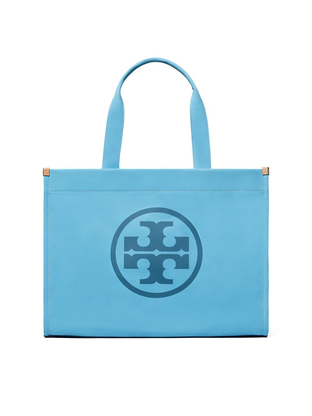 

Сумка-тоут Ella из плотной ткани с цветными блоками Tory Burch, зеленый