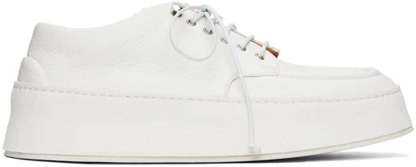 

Белые кроссовки Cassapana Marsell, цвет Bianco optical