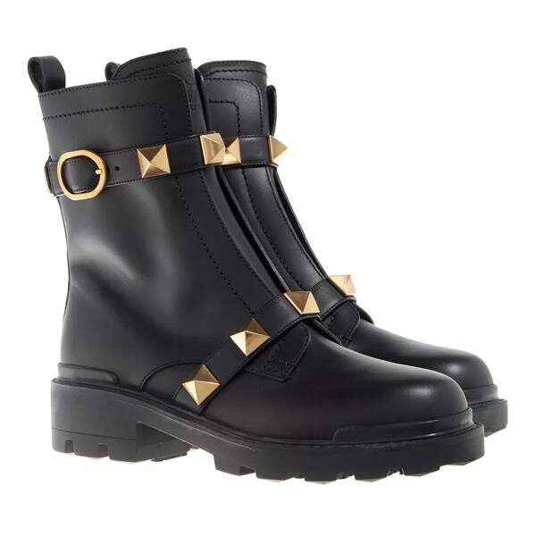 

Ботинки roman stud boots Valentino Garavani, черный