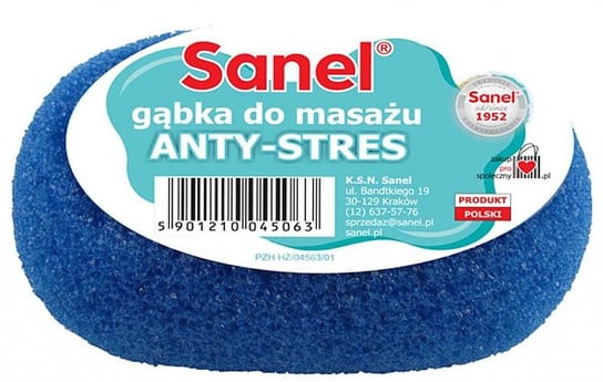 Губка для ванны антистресс Sanel