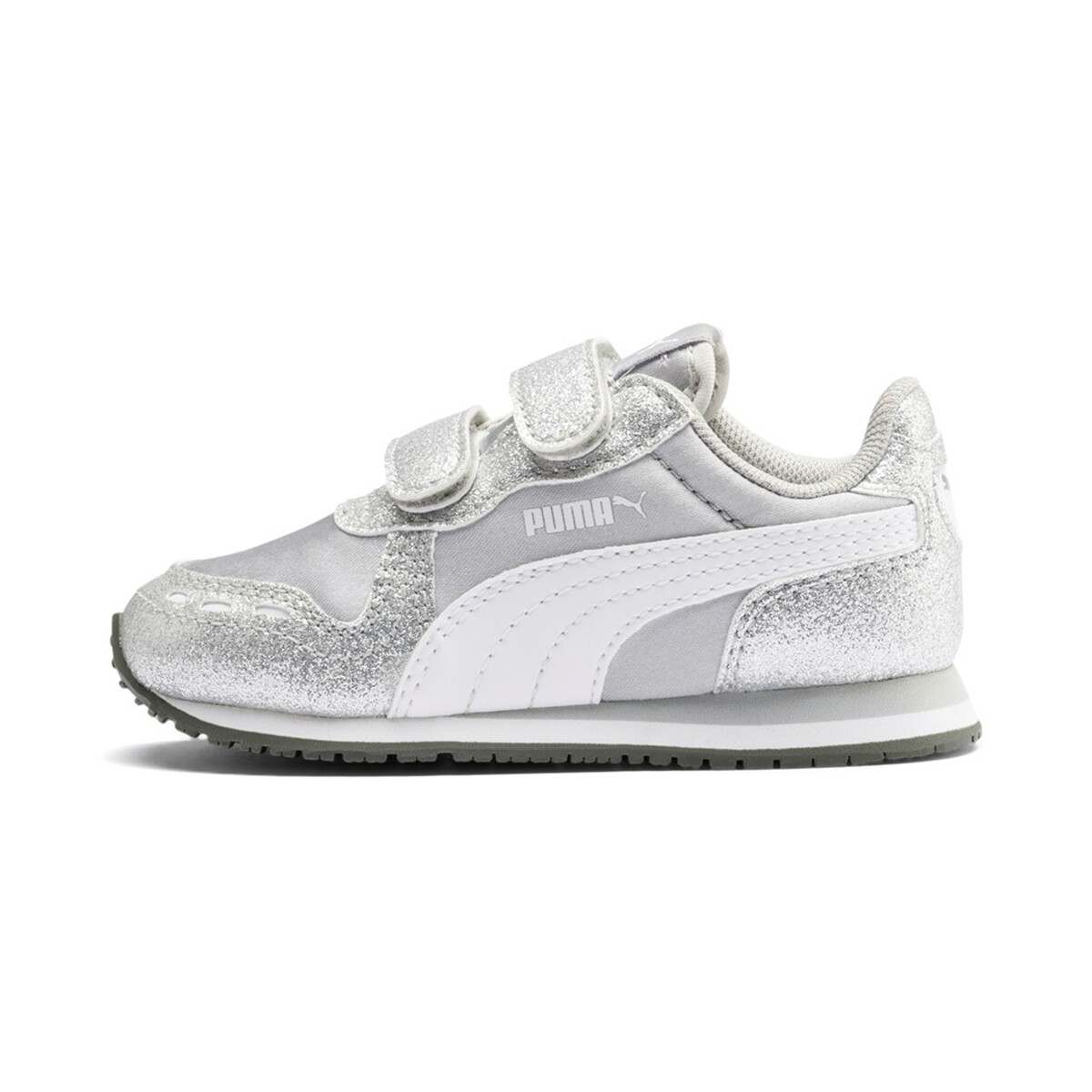 

Низкие кроссовки Puma Low Cabana Racer Glitz V Inf, серебристый