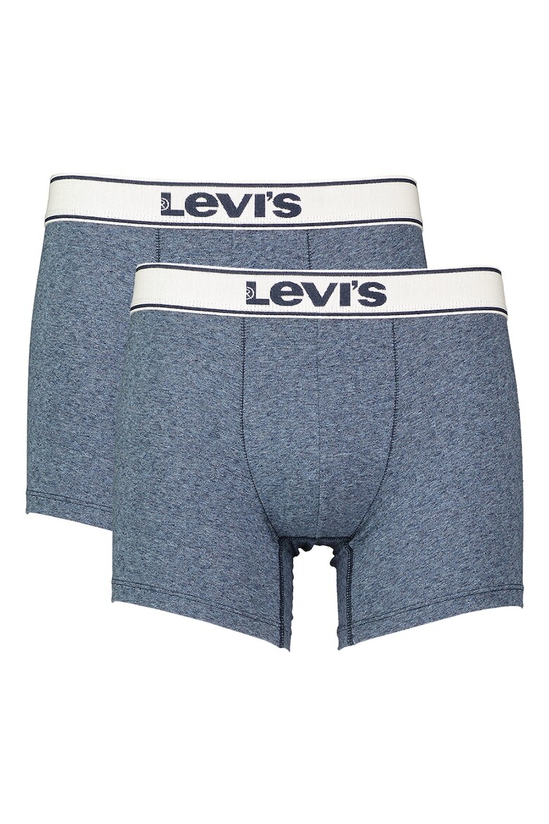 

Боксеры с логотипом, 2 пары Levi'S, синий