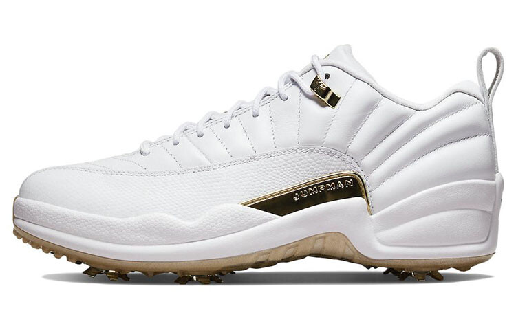 

Air Jordan 12 Low Golf NRG M22 Золотой металлик