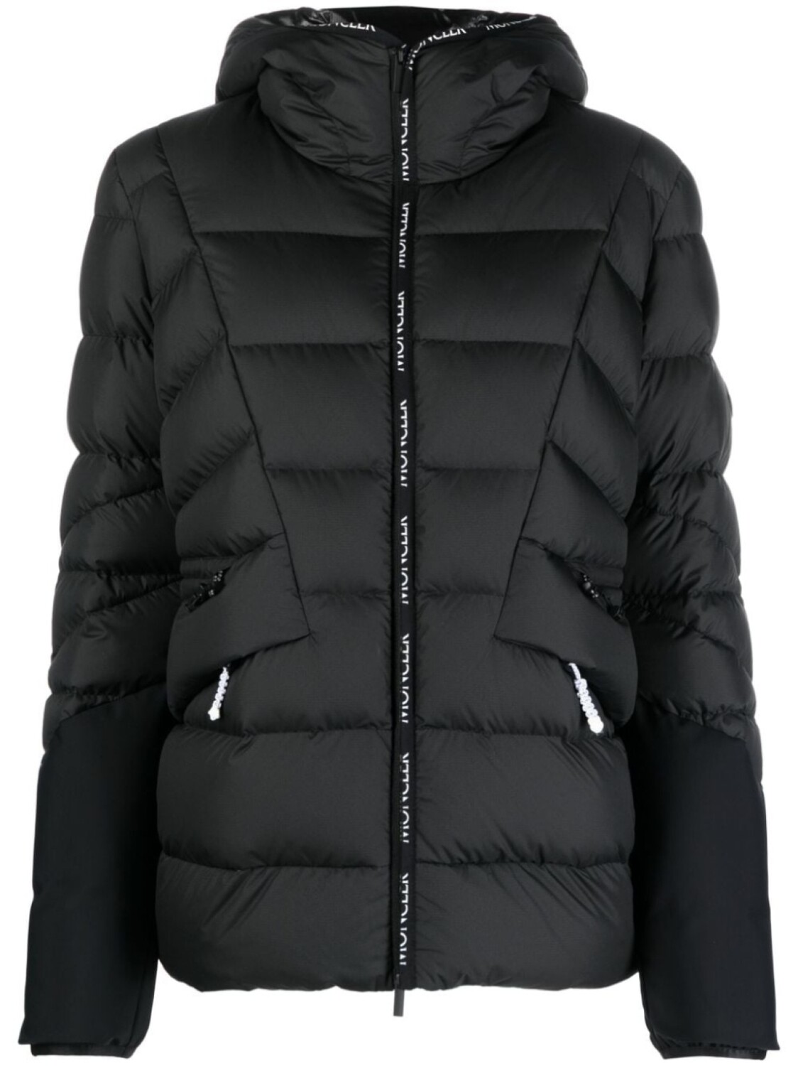 

Moncler пуховик Sittang с капюшоном, черный