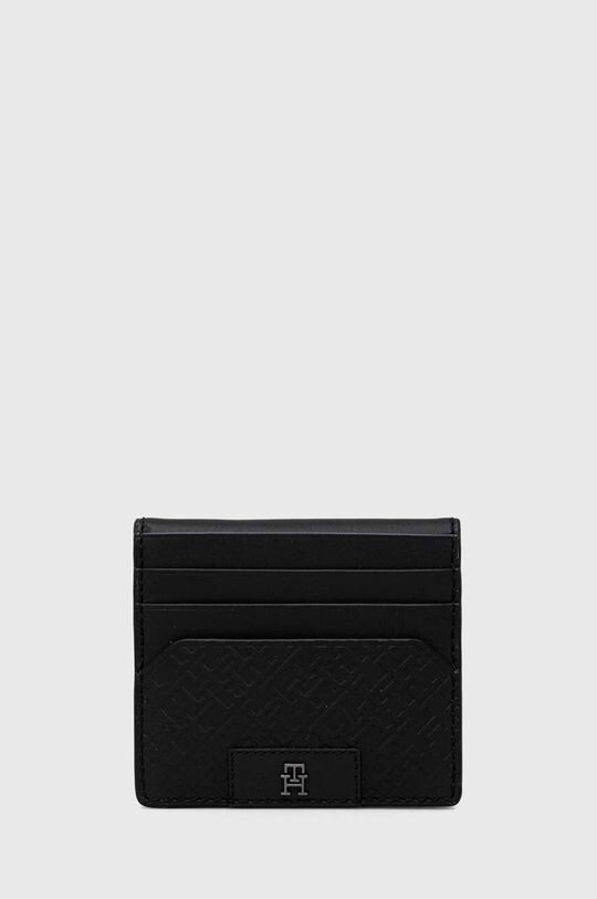 

Кожаный футляр для карт Tommy Hilfiger, черный