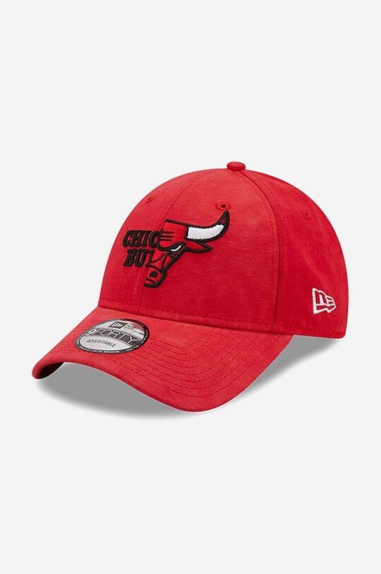 

Хлопковая бейсболка Washed Pack 940 Bulls New Era, красный