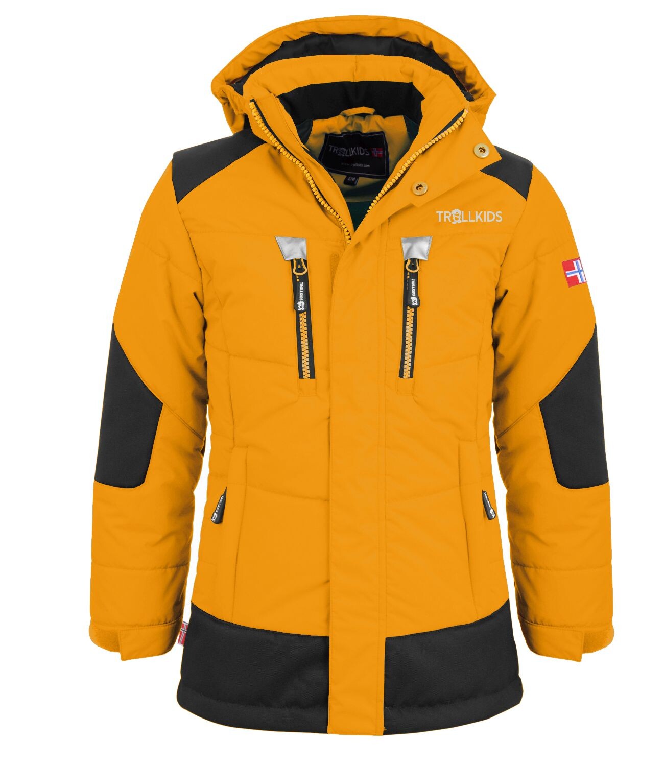 

Лыжная куртка Trollkids Winter Parka Narvik, цвет Gold Gelb