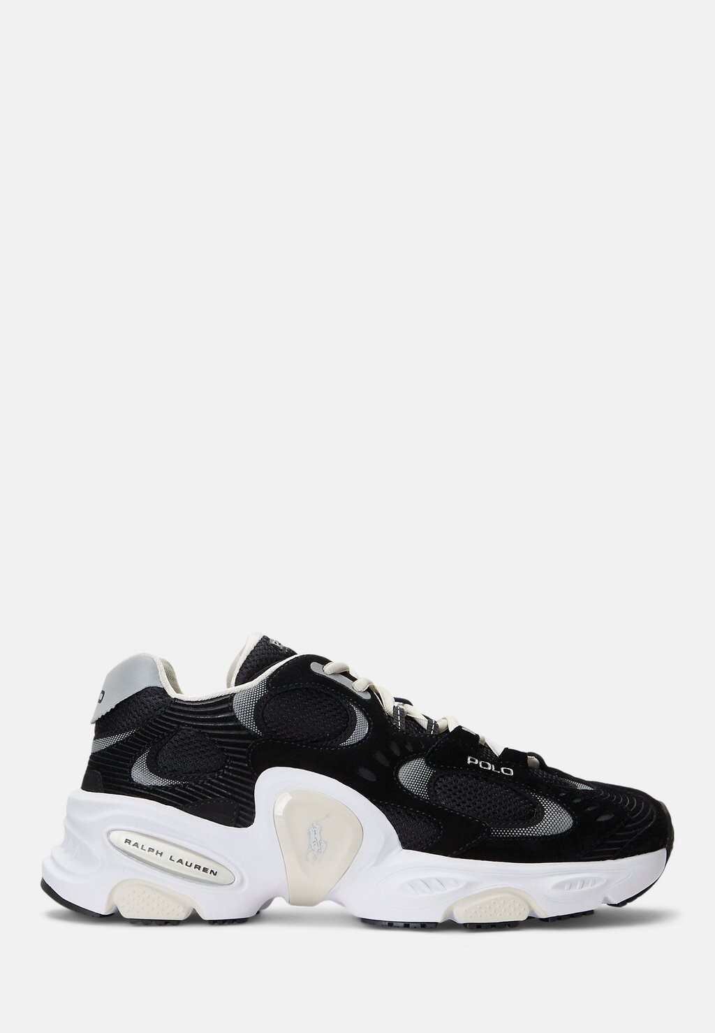 

Кроссовки низкие MODERN TRAINER 100 TOP Polo Ralph Lauren, цвет black/white, Серый