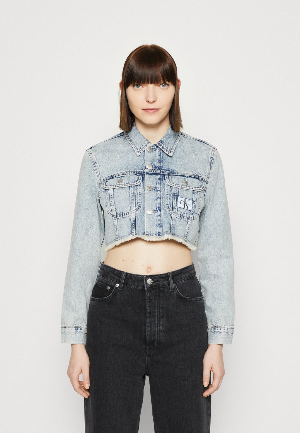 

Джинсовая куртка Calvin Klein Jeans, Серый